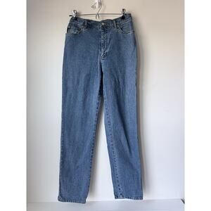 Vtg Polo Ralph Lauren Jeans Size 8 Actual 28x30 Women Blue Denim Straight Leg